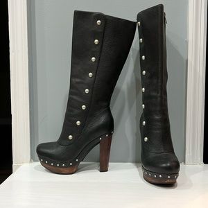 UGG knee high leather boots